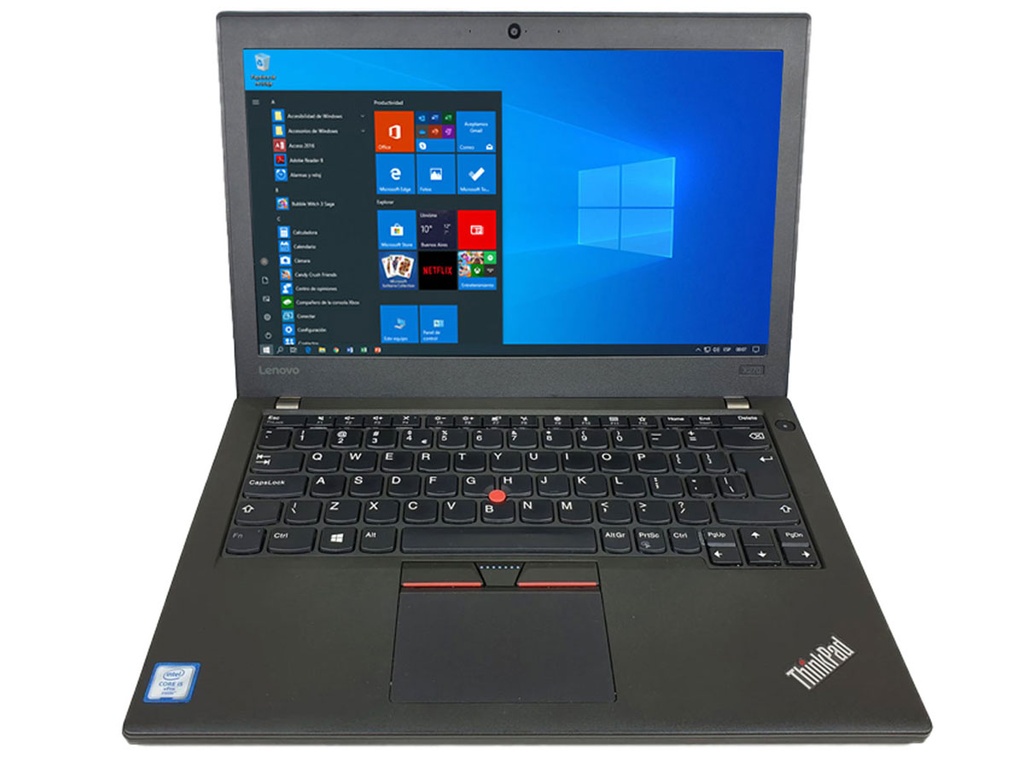 Lenovo ThinkPad X270 | Core i5 (6ta) - 240GB SSD M.2 - 8GB DDR4 - 12.5" + TouchScreen